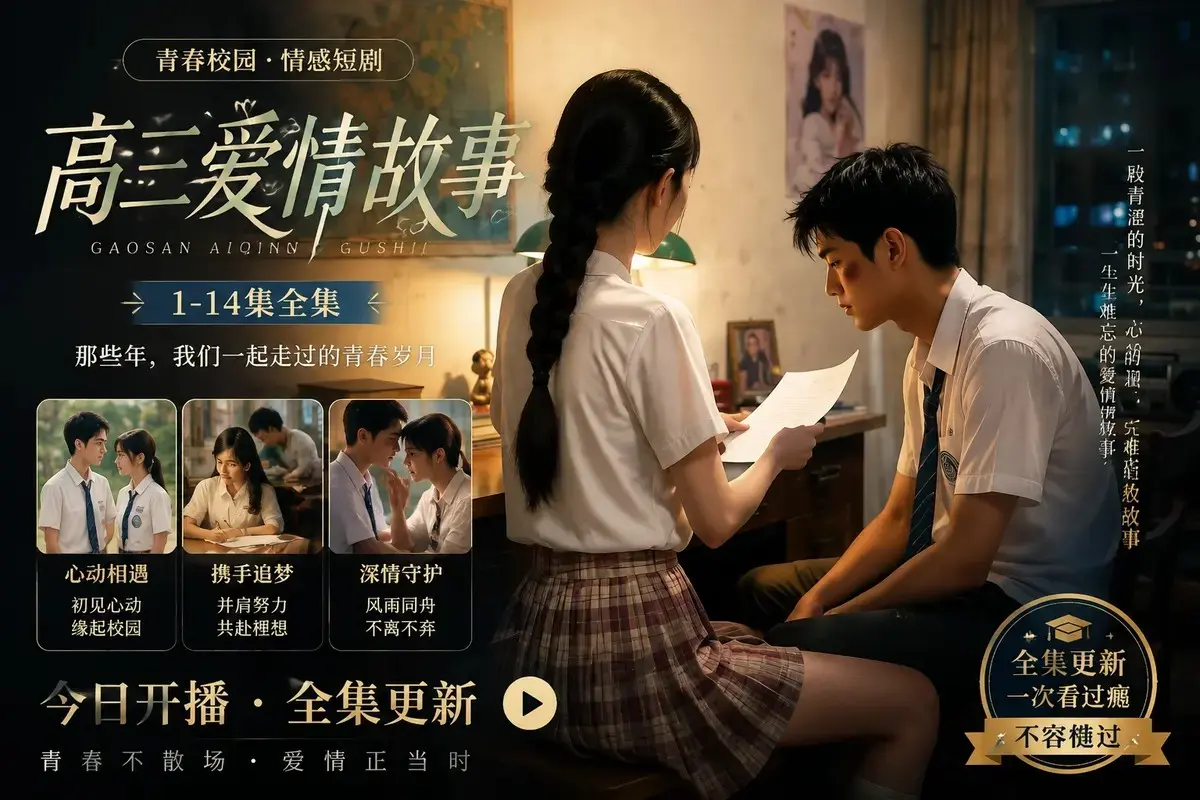 《b中高三爱情故事》AI短剧全集高清未删减 - 《高三爱情故事 if篇》蓝光修复中字版在线观看 - 免费资源直链零卡顿